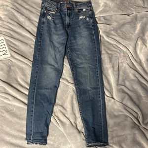 American Eagle straight mom jeans